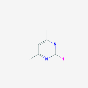 molecular formula C6H7IN2 B092730 2-碘-4,6-二甲基嘧啶 CAS No. 16879-40-6