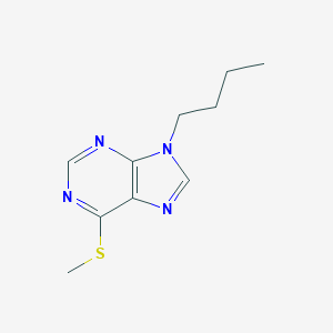 B092735 9H-Purine, 9-butyl-6-(methylthio)- CAS No. 15923-48-5