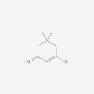 molecular formula C8H11ClO B092743 3-氯-5,5-二甲基-2-环己烯-1-酮 CAS No. 17530-69-7