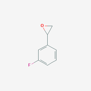 molecular formula C8H7FO B092744 2-(3-Fluorophenyl)oxirane CAS No. 18511-63-2