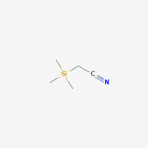 molecular formula C5H11NSi B092778 (三甲基硅基)乙腈 CAS No. 18293-53-3