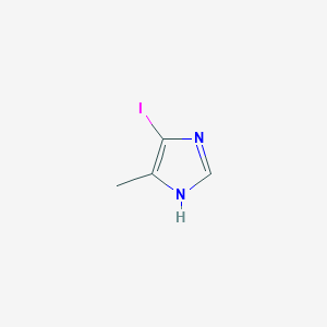 molecular formula C4H5IN2 B092809 4-Iodo-5-methyl-1H-imidazole CAS No. 15813-07-7