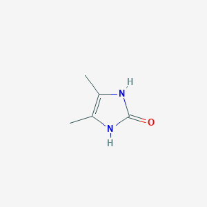 molecular formula C5H8N2O B092826 4,5-dimethyl-1,3-dihydro-2H-imidazol-2-one CAS No. 1072-89-5