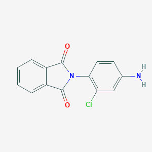 molecular formula C14H9ClN2O2 B092829 N-(4-氨基-2-氯苯基)邻苯二甲酰亚胺 CAS No. 19348-53-9