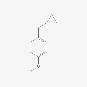 molecular formula C11H14O B092875 1-(环丙基甲基)-4-甲氧基苯 CAS No. 16510-27-3