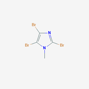 molecular formula C4H3Br3N2 B092877 2,4,5-三溴-1-甲基-1H-咪唑 CAS No. 1003-91-4
