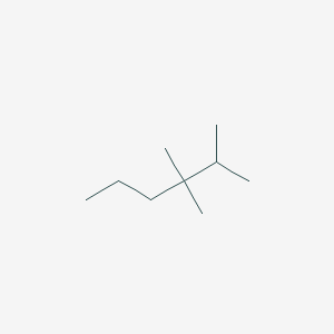 molecular formula C9H20 B092883 2,3,3-Trimethylhexane CAS No. 16747-28-7