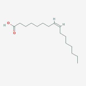 molecular formula C16H30O2 B092905 8-十六烯酸，(8Z)- CAS No. 17004-62-5