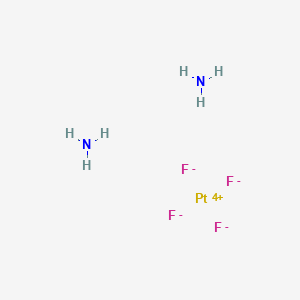 molecular formula Cl4H6N2Pt B092921 反式-二氨四氯铂 CAS No. 16893-06-4