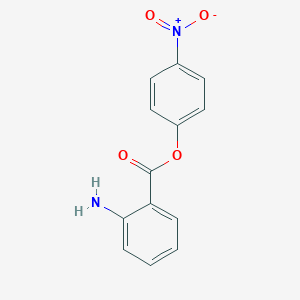 molecular formula C13H10N2O4 B092935 4-硝基苯基邻氨基苯甲酸酯 CAS No. 19176-60-4