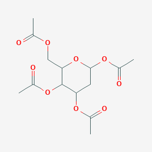 B092939 (3,4,6-Triacetyloxyoxan-2-yl)methyl acetate CAS No. 16750-06-4