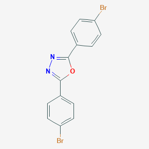 molecular formula C14H8Br2N2O B092946 2,5-双(4-溴苯基)-1,3,4-噁二唑 CAS No. 19542-05-3