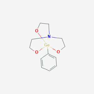 molecular formula C12H17GeNO3 B092956 苯基锗烷 CAS No. 17663-22-8