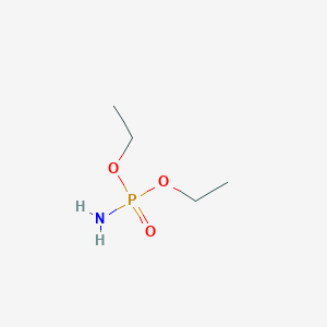 molecular formula C4H12NO3P B092971 二乙基磷酰胺 CAS No. 1068-21-9