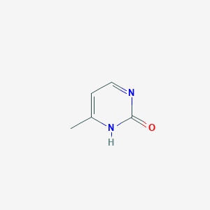 molecular formula C5H6N2O B092982 2-羟基-4-甲基嘧啶 CAS No. 15231-48-8