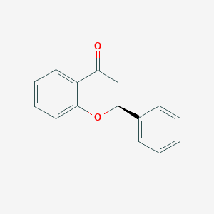 molecular formula C15H12O2 B092983 (2S)-黄酮 CAS No. 17002-31-2