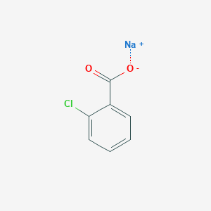 molecular formula C7H4ClNaO2 B093005 2-氯苯甲酸钠 CAS No. 17264-74-3