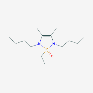 B009305 1,3,2-Diazaphosphol-4-ene, 2-ethyl-2-oxo-1,3-dibutyl-4,5-dimethyl- CAS No. 104728-29-2