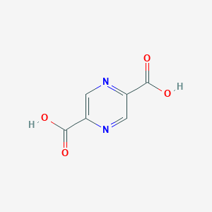 molecular formula C6H4N2O4 B093053 吡嗪-2,5-二甲酸 CAS No. 122-05-4