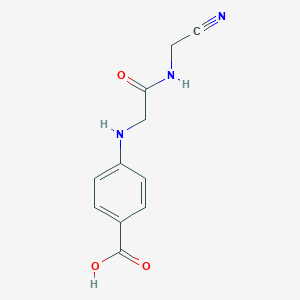 B093069 4-Carboxyphenylglycylaminoacetonitrile CAS No. 19065-92-0