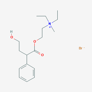 B009307 Diethyl(2-hydroxyethyl)methylammonium bromide 3-hydroxy-2-phenylbutyrate CAS No. 109513-52-2