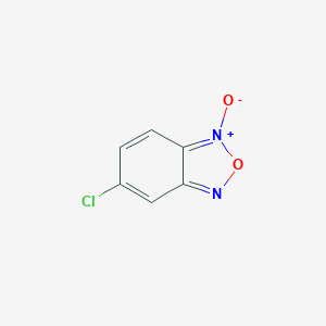 molecular formula C6H3ClN2O2 B093099 5-氯苯并呋喃-1-氧化物 CAS No. 17348-69-5