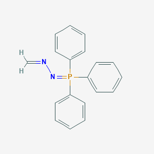 molecular formula C19H17N2P B093105 Phosphorane, (methylenehydrazono)triphenyl- CAS No. 15990-54-2