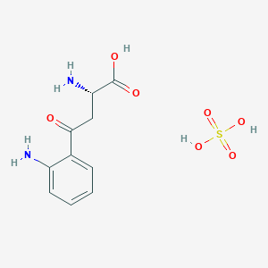 molecular formula C10H16N2O8S B093106 犬尿氨酸硫酸盐 CAS No. 16055-80-4