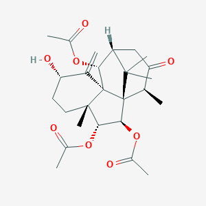 molecular formula C26H36O8 B093145 Taxinin K CAS No. 18615-53-7