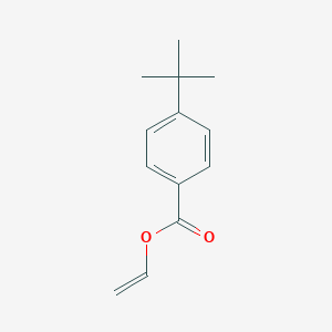 molecular formula C13H16O2 B093150 4-(1,1-二甲基乙基)苯甲酸乙烯酯 CAS No. 15484-80-7