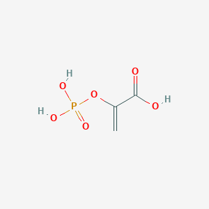 molecular formula C3H5O6P B093156 磷酸烯醇丙酮酸 CAS No. 138-08-9