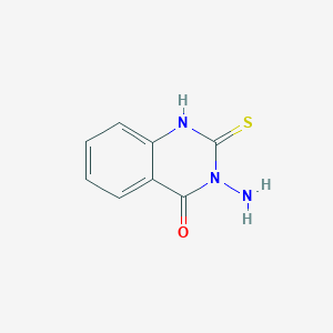 B093190 3-Amino-2-mercapto-3H-quinazolin-4-one CAS No. 16951-33-0