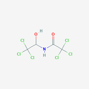 B093196 2,2,2-Trichloro-n-(2,2,2-trichloro-1-hydroxyethyl)acetamide CAS No. 18271-89-1