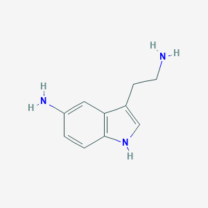 molecular formula C10H13N3 B093203 5-氨基色胺 CAS No. 1078-00-8