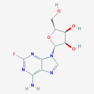 molecular formula C10H12FN5O4 B093214 2-氟腺苷 CAS No. 146-78-1