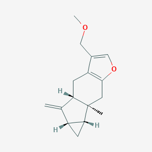 molecular formula C16H20O2 B093226 Linderoxide CAS No. 17910-10-0