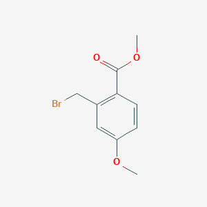 B093237 Methyl 2-(bromomethyl)-4-methoxybenzoate CAS No. 15365-25-0