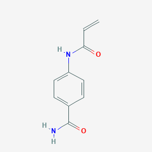 B093266 4-(Acryloylamino)benzamide CAS No. 17090-31-2