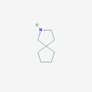 molecular formula C8H15N B093273 2-氮杂螺[4.4]壬烷 CAS No. 175-94-0