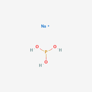 molecular formula H3NaO3P+ B093275 Phosphonic acid, sodium salt CAS No. 15475-67-9