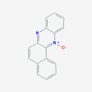 molecular formula C16H10N2O B093276 Benzo[a]phenazine 12-oxide CAS No. 18636-87-8