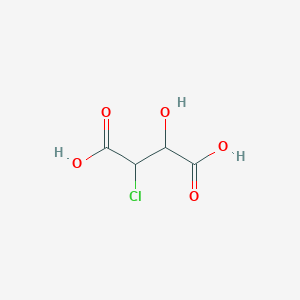 molecular formula C4H5ClO5 B093279 2-Chloro-3-hydroxybutanedioic acid CAS No. 19071-25-1
