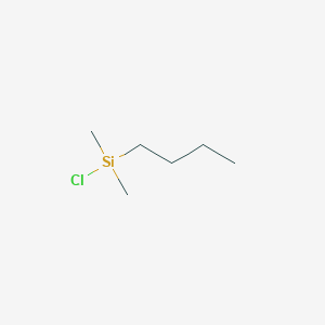 molecular formula C6H15ClSi B093292 丁基(氯)二甲基硅烷 CAS No. 1000-50-6