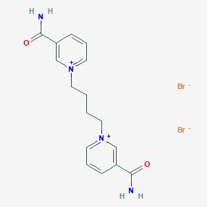 B093341 Pyridinium, 1,1'-tetramethylenebis(3-carbamoyl-, dibromide CAS No. 19293-85-7
