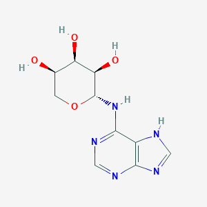 molecular formula C10H13N5O4 B009337 N(6)-Ribosyladenine CAS No. 103960-10-7