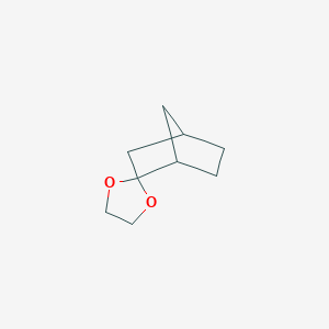 B093371 Spiro[bicyclo[2.2.1]heptane-2,2'-[1,3]dioxolane] CAS No. 172-67-8