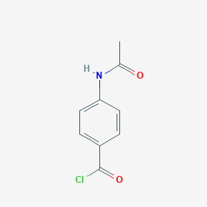 molecular formula C9H8ClNO2 B093433 4-乙酰氨基苯甲酰氯 CAS No. 16331-48-9