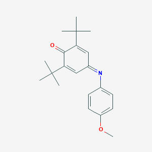 B093466 2,6-Ditert-butyl-4-(4-methoxyphenyl)iminocyclohexa-2,5-dien-1-one CAS No. 17119-01-6
