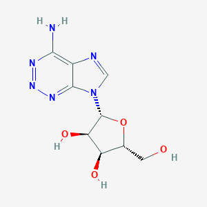 molecular formula C9H12N6O4 B093485 2-Azaadenosine CAS No. 146-94-1