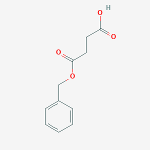 molecular formula C11H12O4 B093495 琥珀酸单苄酯 CAS No. 103-40-2